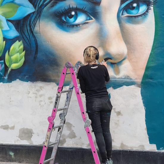 Slagelse Street Art (Fotograf: Mette Rasmussen)